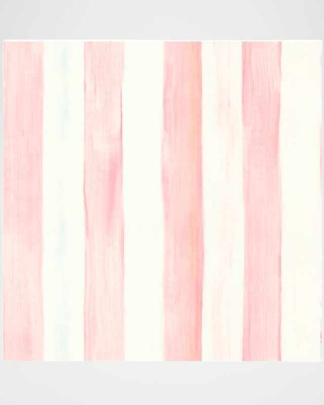 Rosy Check Wallpaper, 20.5" x 32.8'